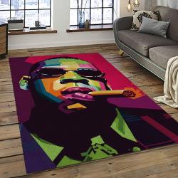 Jay-Z Rapper Hiphop Music Retangle Carpet Area Rug Home Decor Best Gift For Fan And Friends JZ11