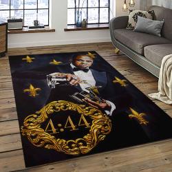 Jay-Z Rapper Hiphop Music Retangle Carpet Area Rug Home Decor Best Gift For Fan And Friends JZ9