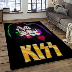 KISS Rock Band Music Retangle Carpet Area Rug Home Decor Best Gift For Fan And Friends AS2