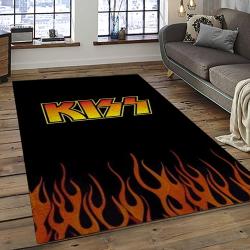 KISS Rock Band Music Retangle Carpet Area Rug Home Decor Best Gift For Fan And Friends AS4