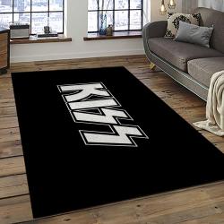 KISS Rock Band Music Retangle Carpet Area Rug Home Decor Best Gift For Fan And Friends AS45