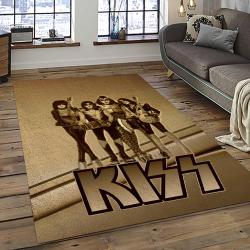 KISS Rock Band Music Retangle Carpet Area Rug Home Decor Best Gift For Fan And Friends AS51