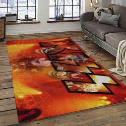 KISS Rock Band Music Retangle Carpet Area Rug Home Decor Best Gift For Fan And Friends AS63
