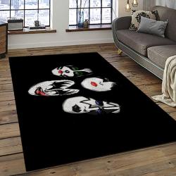 KISS Rock Band Music Retangle Carpet Area Rug Home Decor Best Gift For Fan And Friends AS65