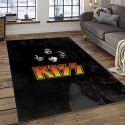 KISS Rock Band Music Retangle Carpet Area Rug Home Decor Best Gift For Fan And Friends AS67