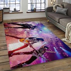 KISS Rock Band Music Retangle Carpet Area Rug Home Decor Best Gift For Fan And Friends AS74