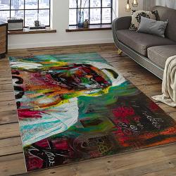 Lil Wayne Rapper Hiphop Music Rap Carpet Area Rug Home Decor Gift For Fans Gift For Friends LIL12
