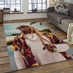 Lil Wayne Rapper Hiphop Music Rap Carpet Area Rug Home Decor Gift For Fans Gift For Friends LIL21