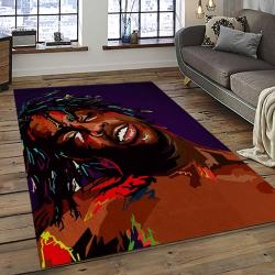 Lil Wayne Rapper Hiphop Music Rap Carpet Area Rug Home Decor Gift For Fans Gift For Friends LIL4