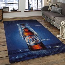 Miller Lite American Style Beer Retangle Carpet Area Rug Home Decor Gift Best Present For Friends ML29