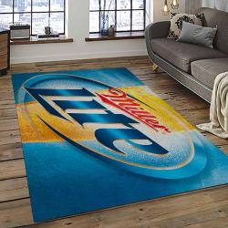 Miller Lite American Style Beer Retangle Carpet Area Rug Home Decor Gift Best Present For Friends ML31