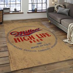 Miller Lite American Style Beer Retangle Carpet Area Rug Home Decor Gift Best Present For Friends ML32