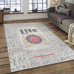 Miller Lite American Style Beer Retangle Carpet Area Rug Home Decor Gift Best Present For Friends ML43