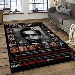 Nasir Rapper Hiphop Music Retangle Carpet Area Rug Home Decor Best Gift For Fan And Friends NA13