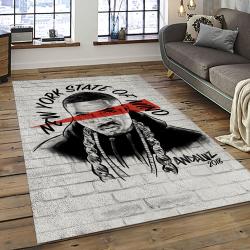 Nasir Rapper Hiphop Music Retangle Carpet Area Rug Home Decor Best Gift For Fan And Friends NA4