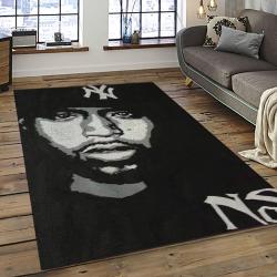 Nasir Rapper Hiphop Music Retangle Carpet Area Rug Home Decor Best Gift For Fan And Friends NA8