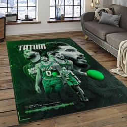 NBA Boston Celtics Basketball Team Logo Sport Carpet Area Rug Home Decor Best Gift For Friends BC62