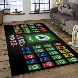 NBA Boston Celtics Basketball Team Logo Sport Carpet Area Rug Home Decor Best Gift For Friends BC68