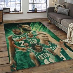 NBA Boston Celtics Basketball Team Logo Sport Carpet Area Rug Home Decor Best Gift For Friends BC77