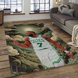 NBA Boston Celtics Basketball Team Logo Sport Carpet Area Rug Home Decor Best Gift For Friends BC84