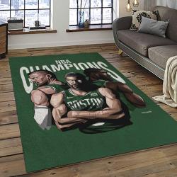 NBA Boston Celtics Basketball Team Logo Sport Carpet Area Rug Home Decor Best Gift For Friends BC89