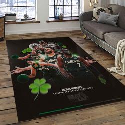 NBA Boston Celtics Basketball Team Logo Sport Carpet Area Rug Home Decor Best Gift For Friends BC92