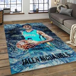 NBA Charlotte Hornets Basketball Team Logo Sport Carpet Area Rug Home Decor Best Gift For Friends CH61