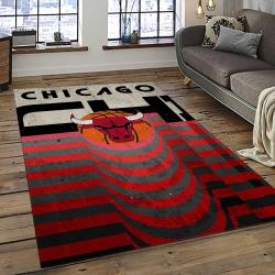 NBA Chicago Bulls Basketball Team Logo Sport Carpet Area Rug Home Decor Best Gift For Friends CB55