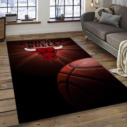 NBA Chicago Bulls Basketball Team Logo Sport Carpet Area Rug Home Decor Best Gift For Friends CB56