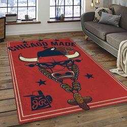 NBA Chicago Bulls Basketball Team Logo Sport Carpet Area Rug Home Decor Best Gift For Friends CB58