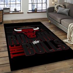 NBA Chicago Bulls Basketball Team Logo Sport Carpet Area Rug Home Decor Best Gift For Friends CB61