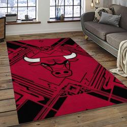 NBA Chicago Bulls Basketball Team Logo Sport Carpet Area Rug Home Decor Best Gift For Friends CB70