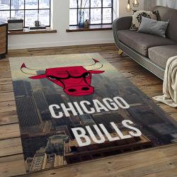 NBA Chicago Bulls Basketball Team Logo Sport Carpet Area Rug Home Decor Best Gift For Friends CB71