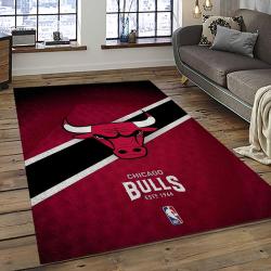NBA Chicago Bulls Basketball Team Logo Sport Carpet Area Rug Home Decor Best Gift For Friends CB73