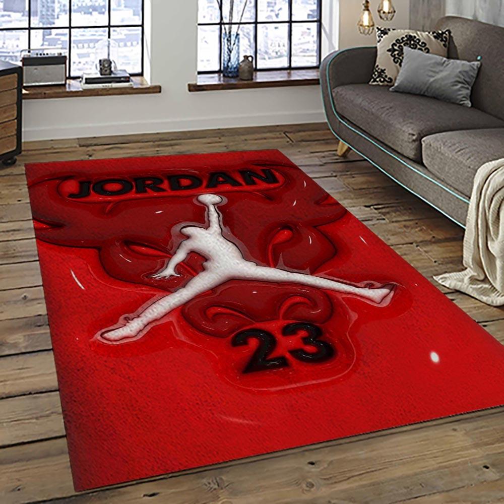 NBA Chicago Bulls Basketball Team Logo Sport Carpet Area Rug Home Decor Best Gift For Friends CB78