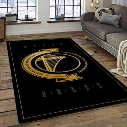 NBA Golden State Warriors Basketball Team Logo Sport Carpet Area Rug Home Decor Best Gift For Friends GSW65
