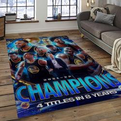 NBA Golden State Warriors Basketball Team Logo Sport Carpet Area Rug Home Decor Best Gift For Friends GSW67