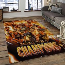 NBA Golden State Warriors Basketball Team Logo Sport Carpet Area Rug Home Decor Best Gift For Friends GSW76