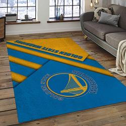 NBA Golden State Warriors Basketball Team Logo Sport Carpet Area Rug Home Decor Best Gift For Friends GSW82