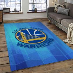 NBA Golden State Warriors Basketball Team Logo Sport Carpet Area Rug Home Decor Best Gift For Friends GSW90