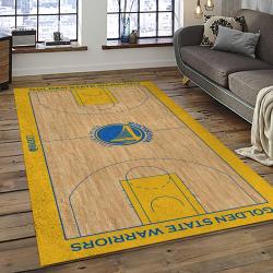 NBA Golden State Warriors Basketball Team Logo Sport Carpet Area Rug Home Decor Best Gift For Friends GSW93