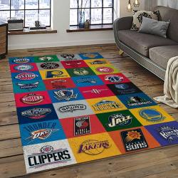 NBA Golden State Warriors Basketball Team Logo Sport Carpet Area Rug Home Decor Best Gift For Friends GSW95