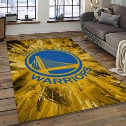 NBA Golden State Warriors Basketball Team Logo Sport Carpet Area Rug Home Decor Best Gift For Friends GSW98