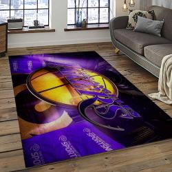 NBA Los Angeles Lakers Basketball Team Logo Sport Carpet Area Rug Home Decor Best Gift For Friends LASL1