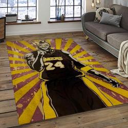 NBA Los Angeles Lakers Basketball Team Logo Sport Carpet Area Rug Home Decor Best Gift For Friends LASL15
