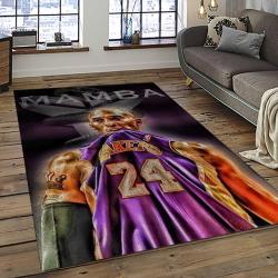 NBA Los Angeles Lakers Basketball Team Logo Sport Carpet Area Rug Home Decor Best Gift For Friends LASL20