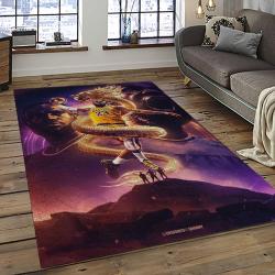 NBA Los Angeles Lakers Basketball Team Logo Sport Carpet Area Rug Home Decor Best Gift For Friends LASL21