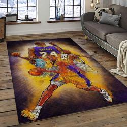 NBA Los Angeles Lakers Basketball Team Logo Sport Carpet Area Rug Home Decor Best Gift For Friends LASL42