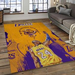 NBA Los Angeles Lakers Basketball Team Logo Sport Carpet Area Rug Home Decor Best Gift For Friends LASL43