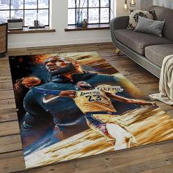 NBA Los Angeles Lakers Basketball Team Logo Sport Carpet Area Rug Home Decor Best Gift For Friends LASL47